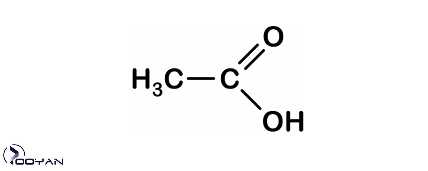 ساختار اتانوئیک اسید | خرید و فروش اسیداستیک | جوهرسرکه