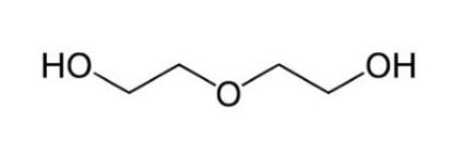 ساختار-دی-اتیلن-گلایکول